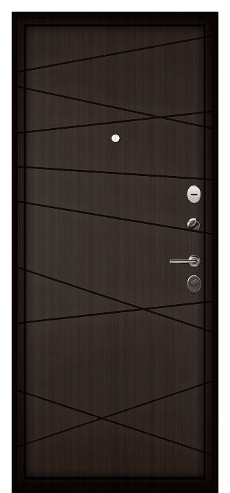 Входная дверь Home Eco Гладкая внеш 130 Шоколад ларче HE-FEXT-BRMU-130-SHLA