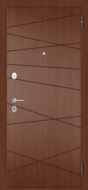 Входная дверь Family BS 130 140-Mirror Белый софт FB-130-DBCG-140M-WHSF