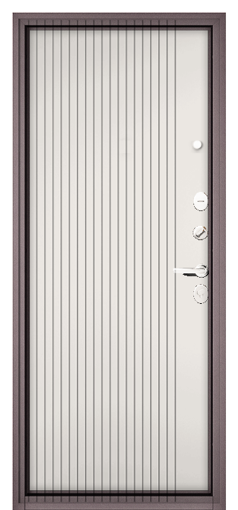 Входная дверь Trust Eco 184 161 Эмаль белоснежная TE-184-BLMA-161-EMWH