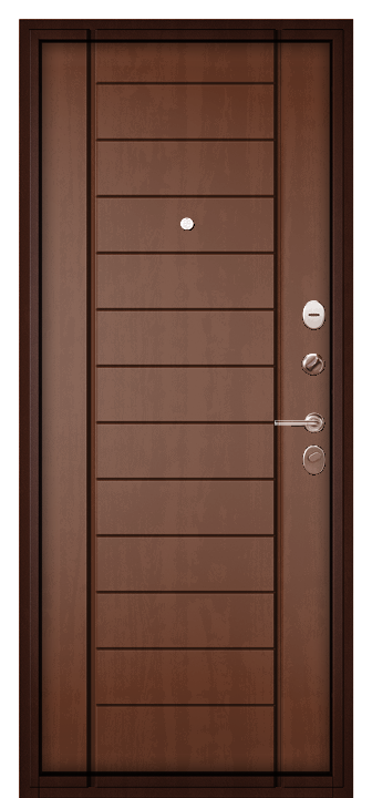 Входная дверь Home Eco Гладкая внеш 137 Дуб золотой HE-FEXT-GRMU-137-DBGL